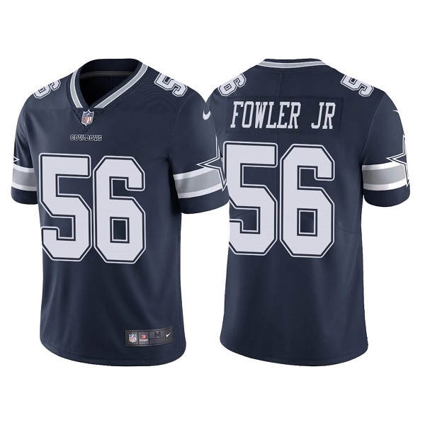 Men's Dallas Cowboys #56 Dante Fowler Jr. Navy Vapor Limited Stitched Jersey Men's Dallas Cowboys #56 Dante Fowler Jr. Navy Vapor Limited Stitched Jersey